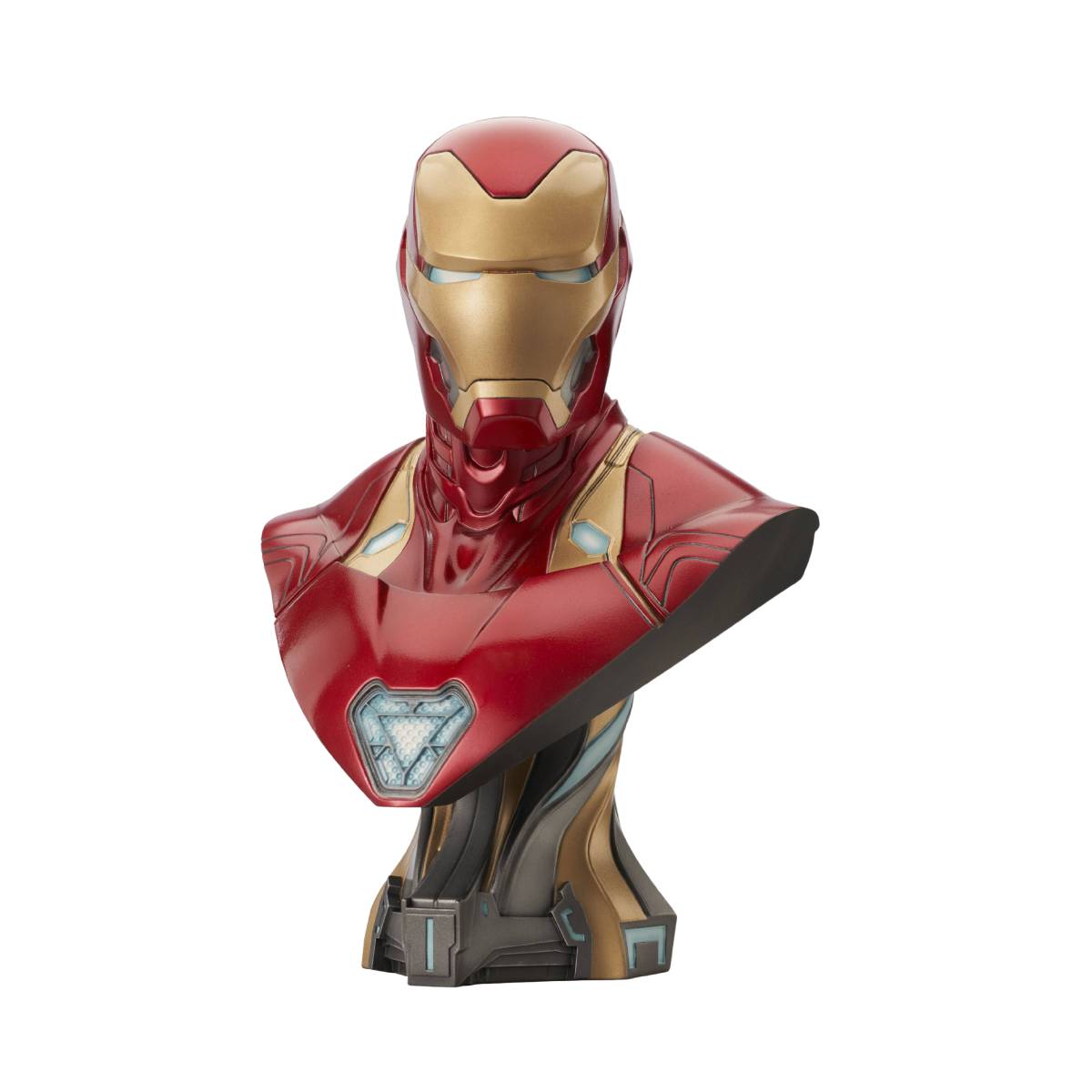 DIAMOND BUST MARVEL LEGENDS IN 3D AVENGERS ENDGAME IRON MAN 1/2 SCALE