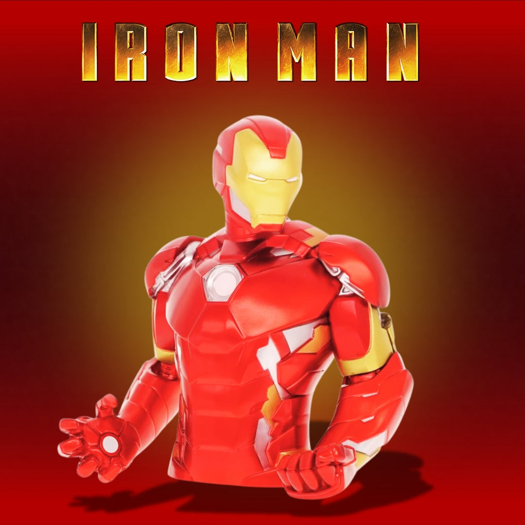 MONOGRAM MARVEL AVENGERS IRON MAN BUST BANK