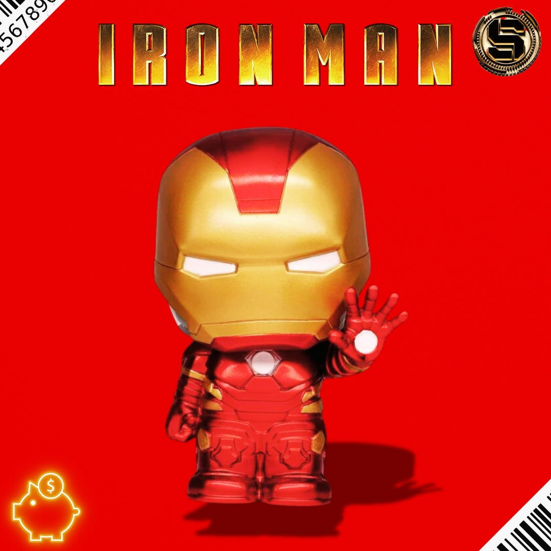 MONOGRAM MARVEL AVENGERS IRON MAN FIGURAL BANK