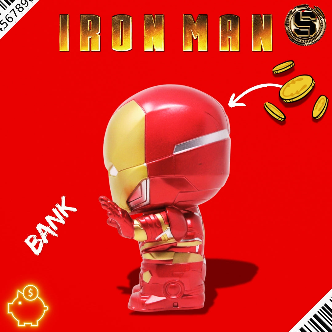 MONOGRAM MARVEL AVENGERS IRON MAN FIGURAL BANK