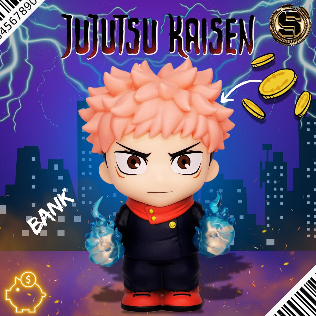 MONOGRAM ANIME JUJUTSU KAISEN YUJI ITADORI FIGURAL BANK