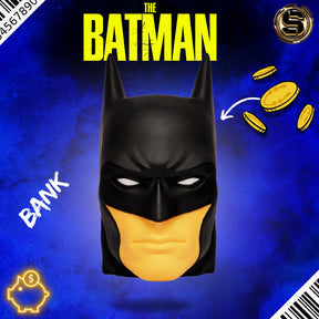 MONOGRAM DC BATMAN HEAD PVC DELUXE BANK