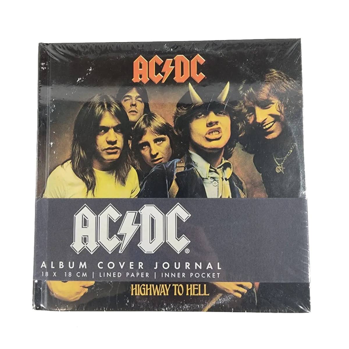 BIOWORLD AC/DC HIGHWAY TO HELL ALBUM COVER JOURNAL