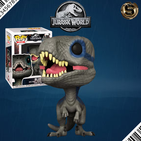 FUNKO POP MOVIES JURASSIC WORLD BLUE 586