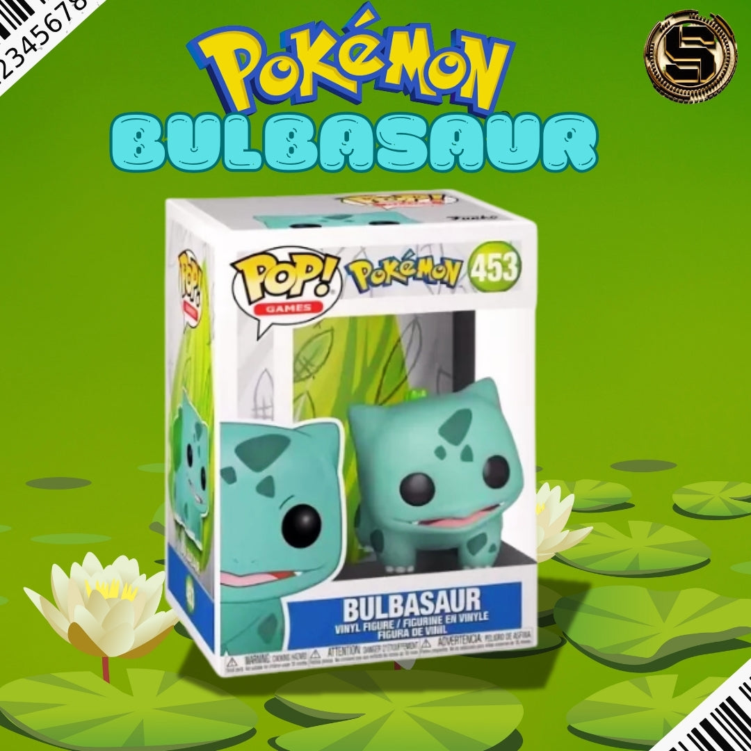 FUNKO POP GAMES POKEMON BULBASAUR 453