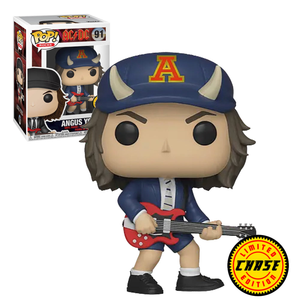 FUNKO POP ROCKS AC/DC ANGUS YOUNG 91 CHASE