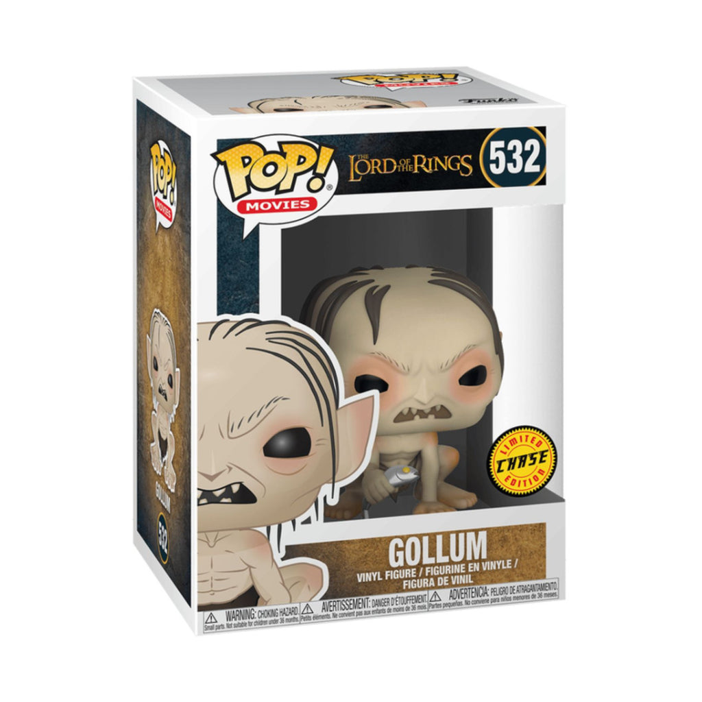 FUNKO POP MOVIES LORD OF THE RINGS GOLLUM 532 CHASE