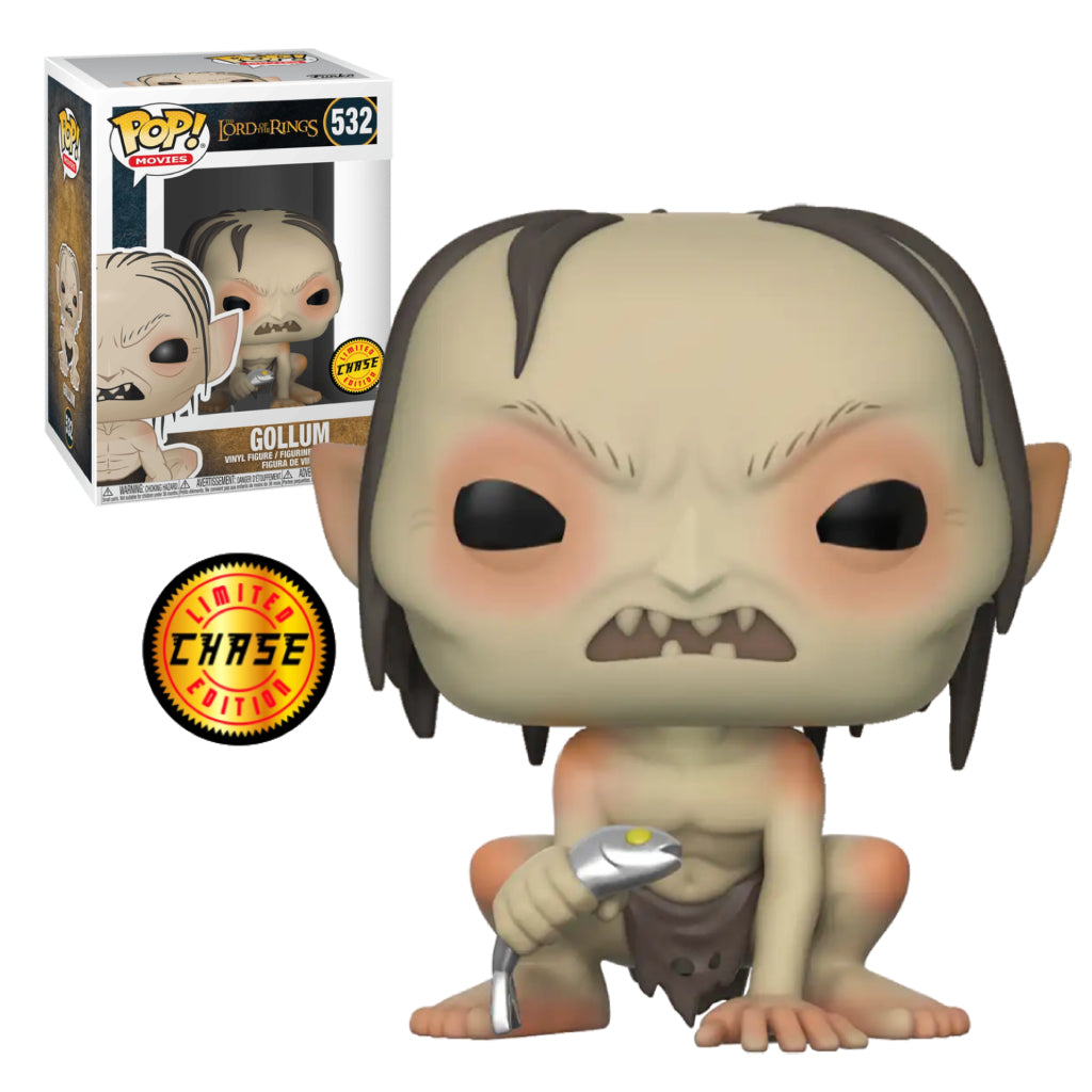 FUNKO POP MOVIES LORD OF THE RINGS GOLLUM 532 CHASE