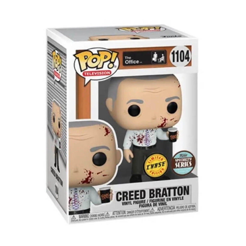 FUNKO POP TV THE OFFICE CREED BRATTON 1104 CHASE