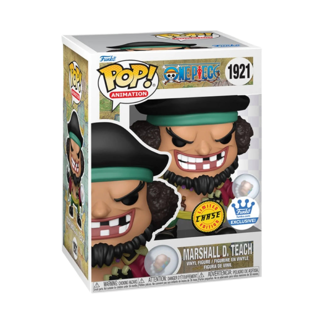 FUNKO POP ANIME ONE PIECE MARSHALL D TEACH 1921 CHASE