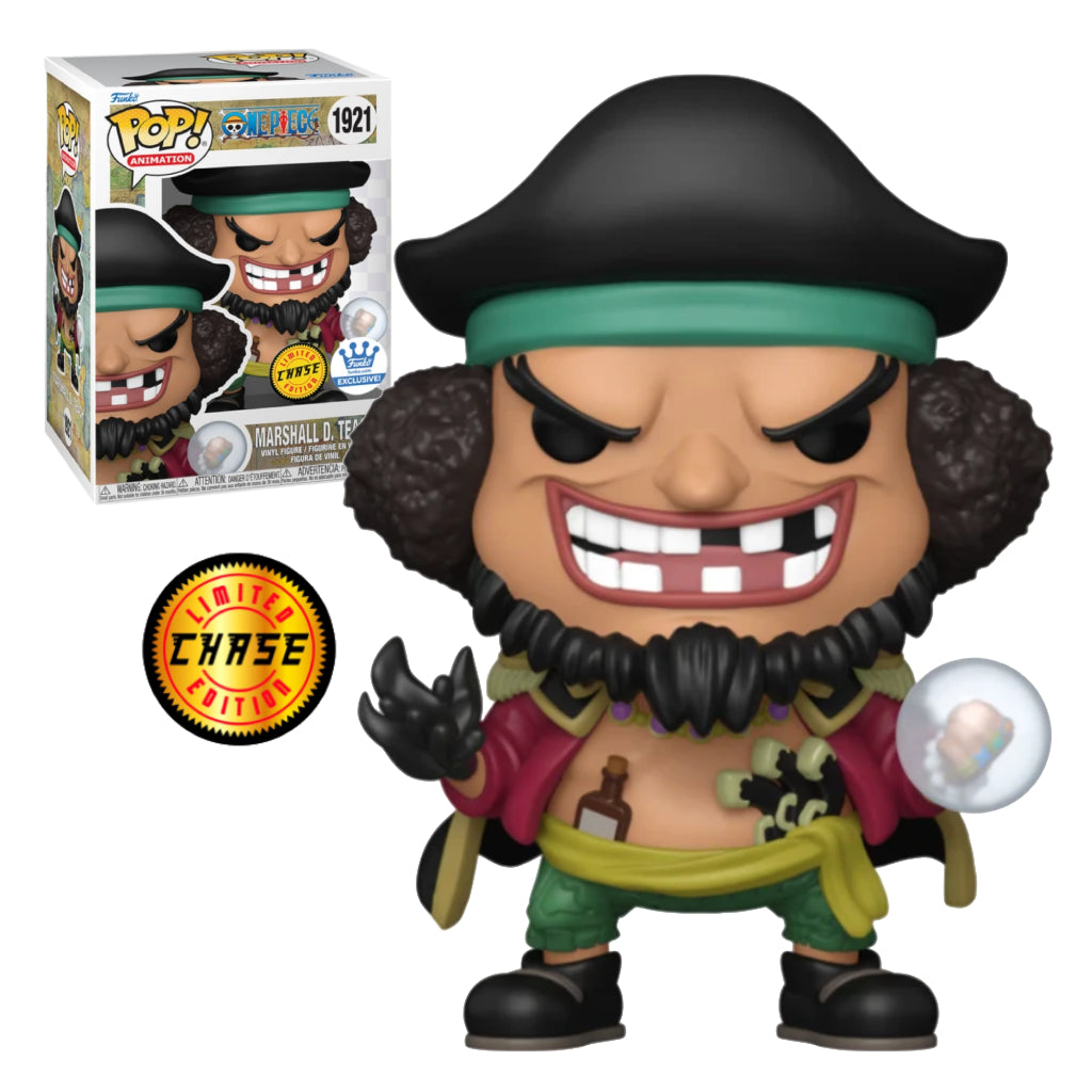 FUNKO POP ANIME ONE PIECE MARSHALL D TEACH 1921 CHASE