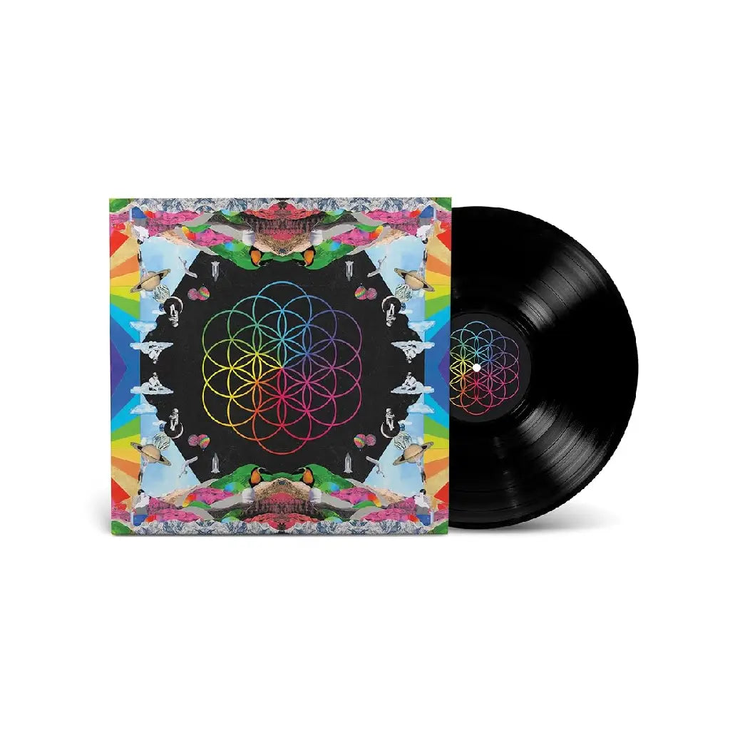 COLDPLAY / A HEAD FULL OF DREAMS (CLEAR ECORECORD LP)