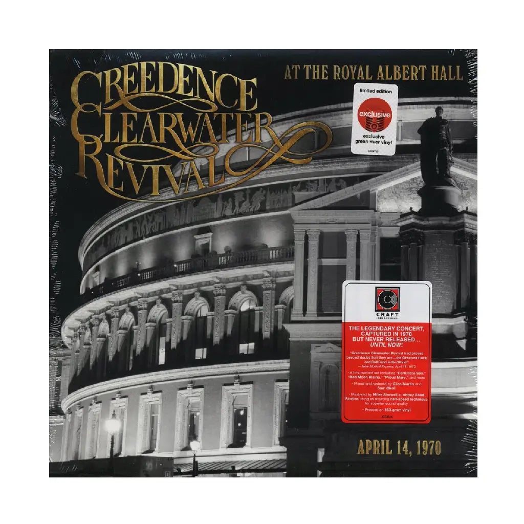 CREEDENCE CLEARWATER REVIVAL / AT THE ROYAL ALBERT HALL (EXCLUSIVE CLEAR VINYL)