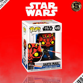 FUNKO POP STAR WARS CLONE WARS DARTH MAUL 410