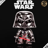 FUNKO POP STAR WARS DARTH VADER CHROME 01 EXCLUSIVO SAHARIS