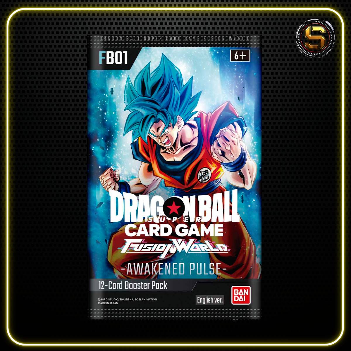 BANDAI DRAGON BALL SUPER CARD GAME FUSION WORLD AWAKEND PULSE BOOSTER 01