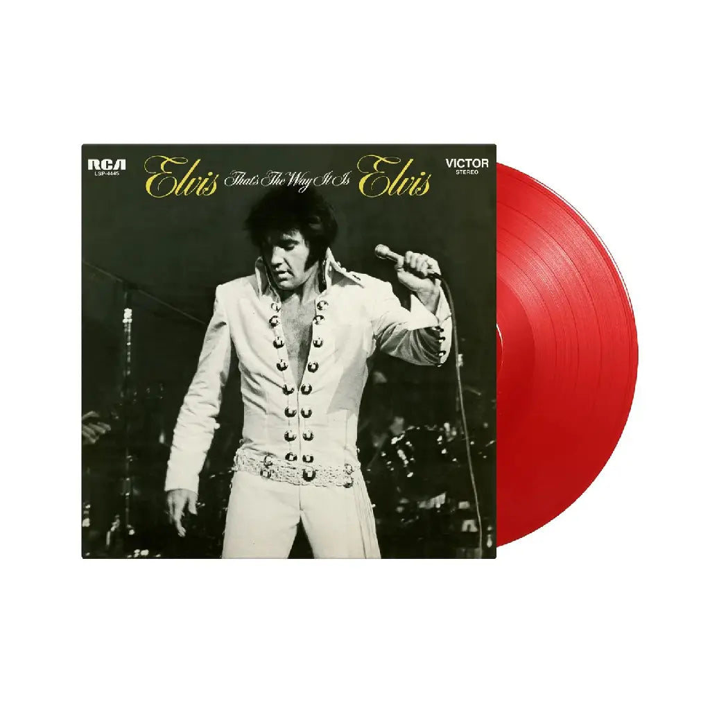 ELVIS PRESLEY / THATS THE WAY IT IS (180 GM)(RED COLORED VINYL)