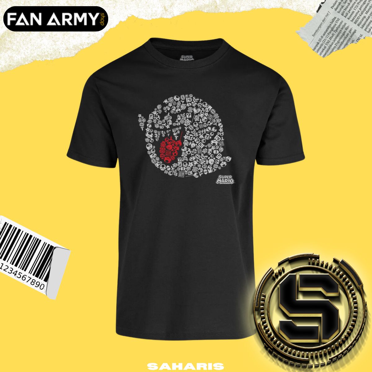 FAN ARMY PLAYERA MARIO BROS BOO