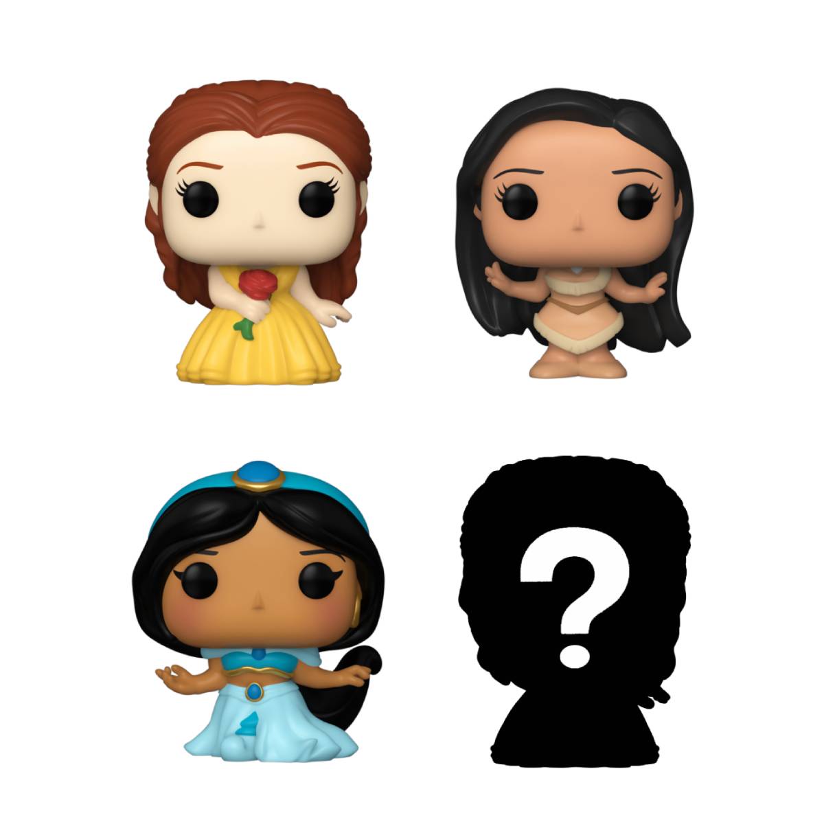 FUNKO BITTY POP DISNEY BEAUTY AND THE BEAST BELLE 4PK