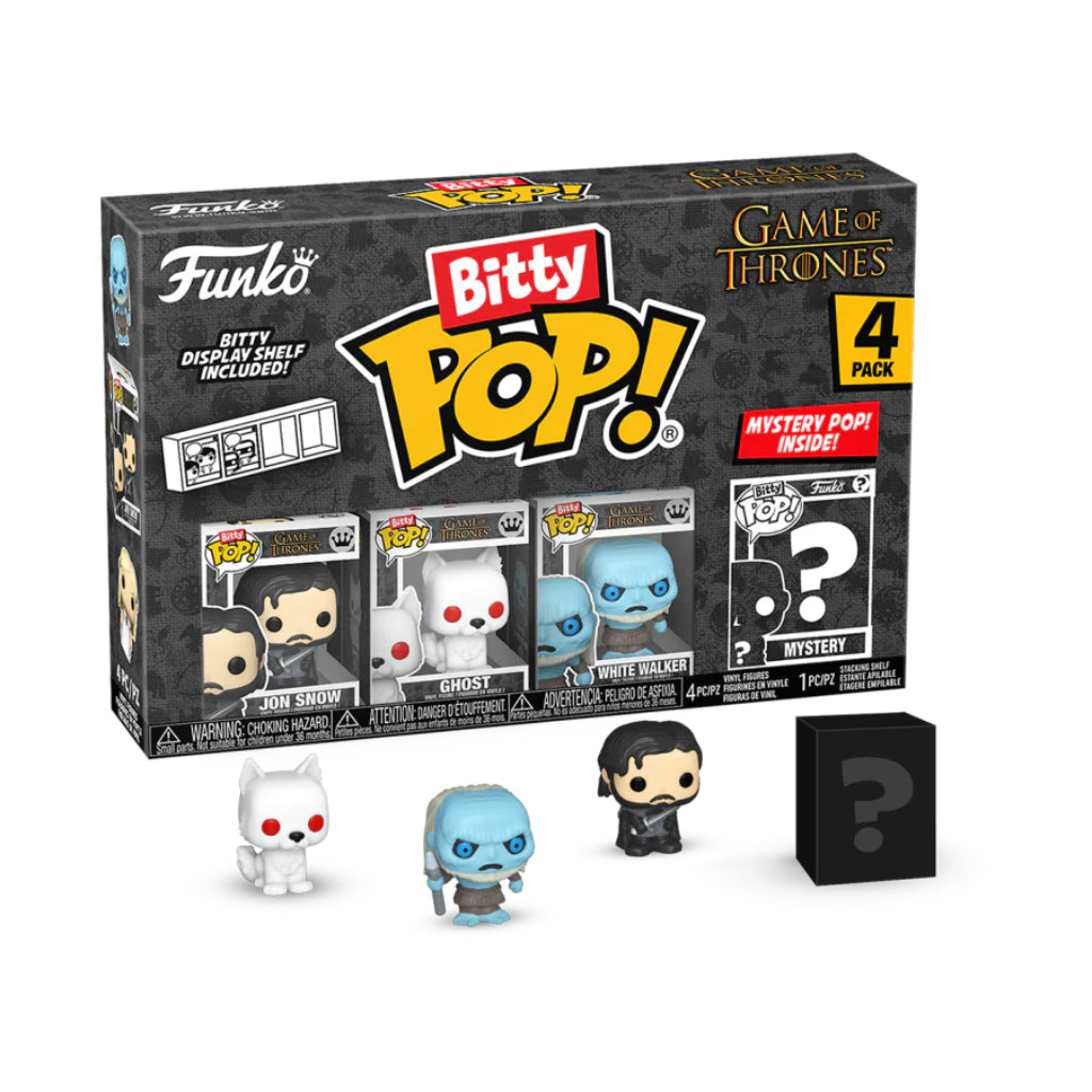 FUNKO BITTY POP TV GAME OF THRONES JON SNOW 4 PK