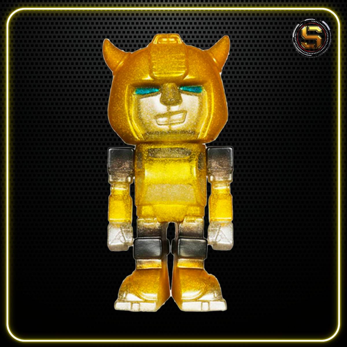 FUNKO HIKARI ANIMATION TRANSFORMERS CLEAR GLITTER BUMBLEBEE