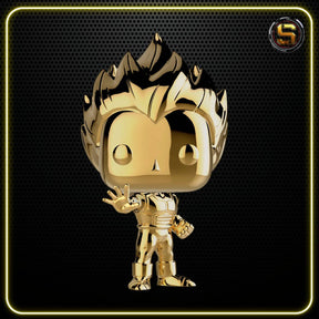 FUNKO POP ANIME DRAGONBALL Z SUPER SAIYAN VEGETA GOLD SDCC 2018