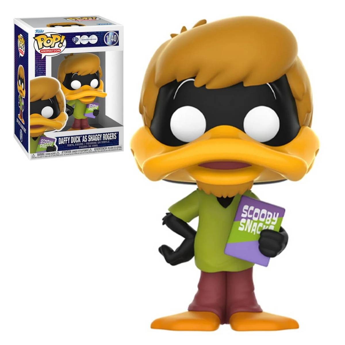 FUNKO POP ANIMATION WB 100 YEARS DAFFY DUCK AS SHAGGY ROGERS 1240