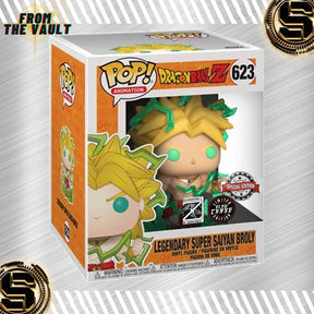 FUNKO POP ANIME DRAGON BALL Z LEGENDARY SUPER SAIYAN BROLY 6 INCH 623 CHASE