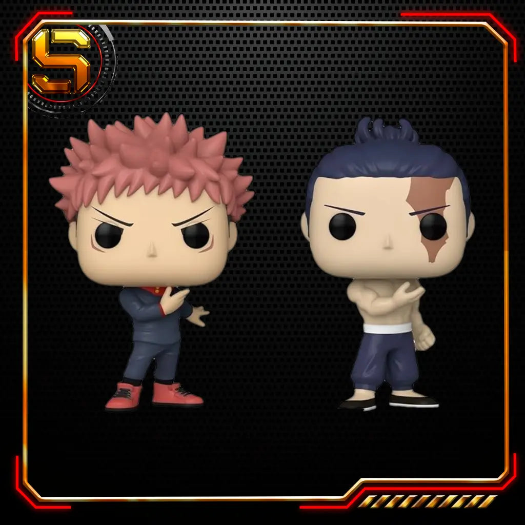 FUNKO POP ANIME JUJUTSU KAISEN YUJI ITADORI AND AOI TODO 2PK