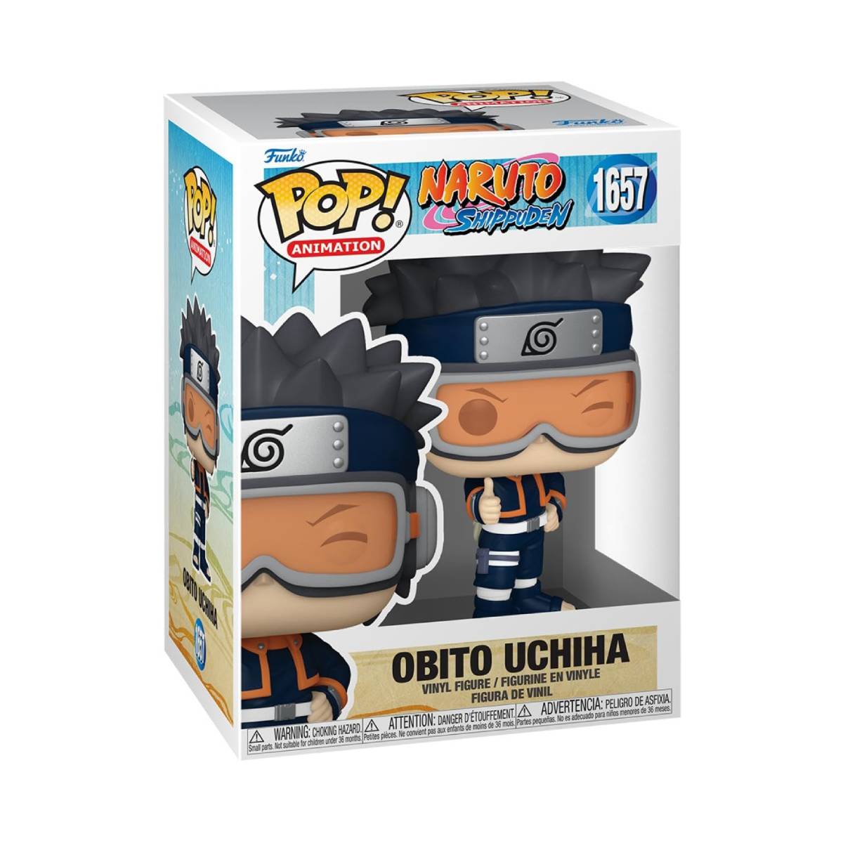 FUNKO POP ANIME NARUTO SHIPPUDEN OBITO UCHIHA 1657