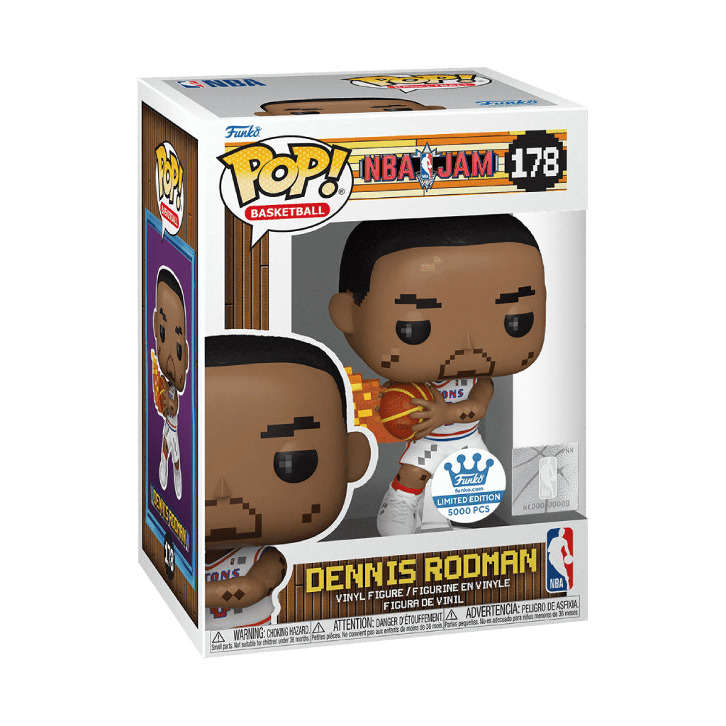 FUNKO POP BASKETBALL NBA JAM DENNIS RODMAN 178