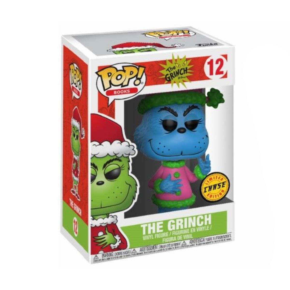 FUNKO POP BOOKS THE GRINCH 12 CHASE