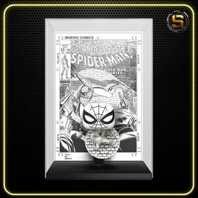 FUNKO POP COMIC COVER MARVEL COMICS 85TH AMAZING SPIDERMAN B&W 58