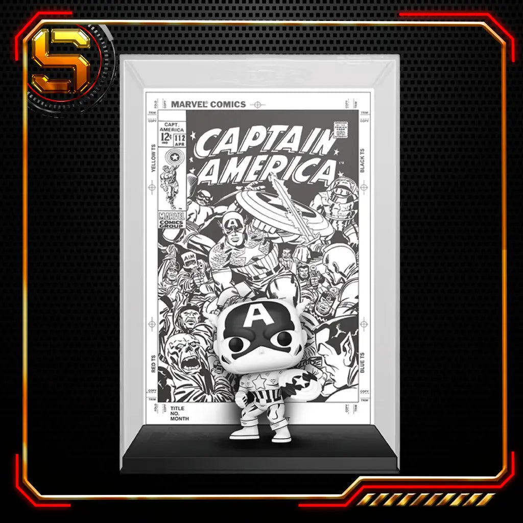 FUNKO POP COMIC COVER MARVEL COMICS MARVELS 85 YEARS CAPTAIN AMERICA 61