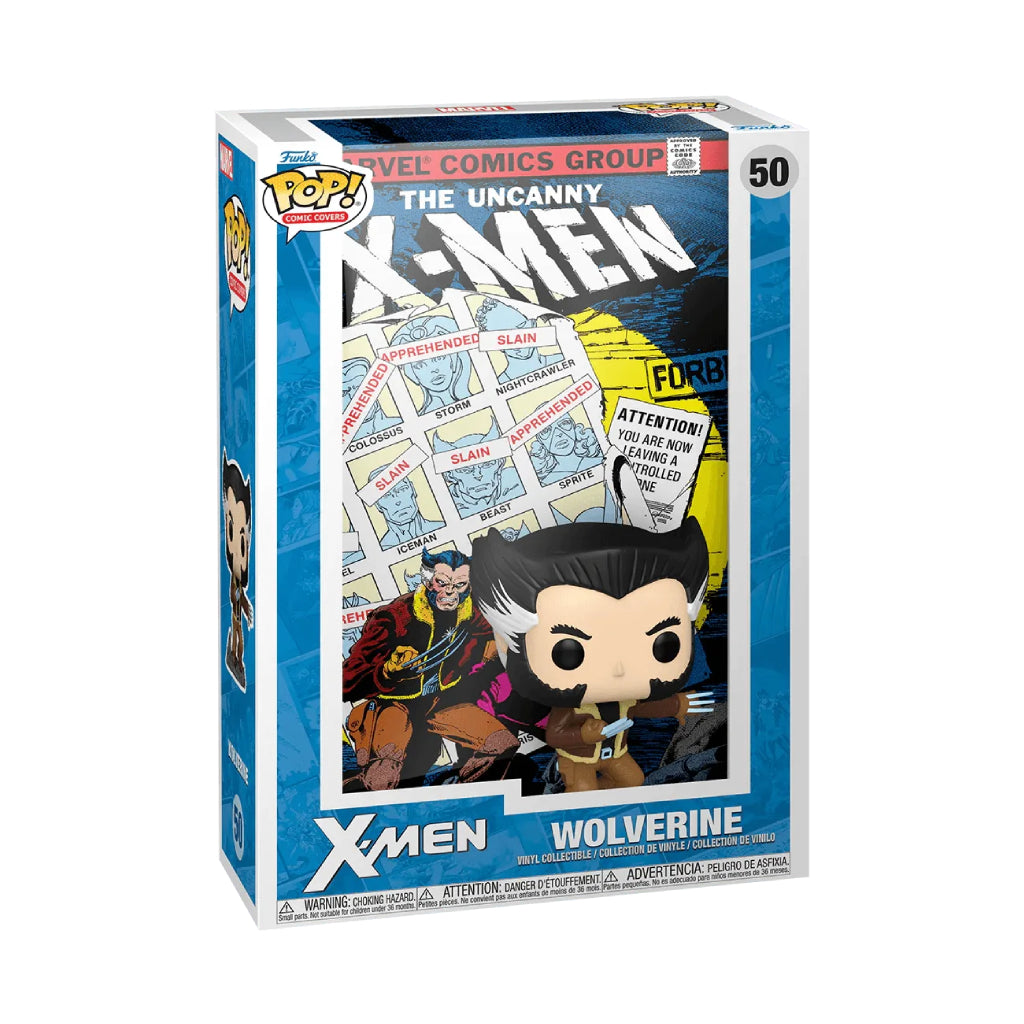 FUNKO POP COMIC COVER MARVEL COMICS X-MEN DAYS OF FUTURE PAST WOLVERINE 50