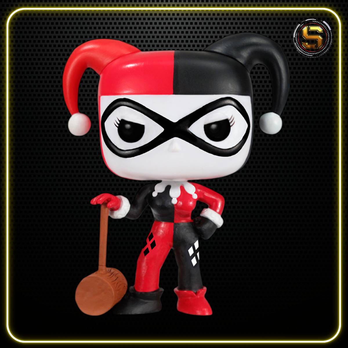 FUNKO POP DC HEROES HARLEY QUINN WITH MALLET 45