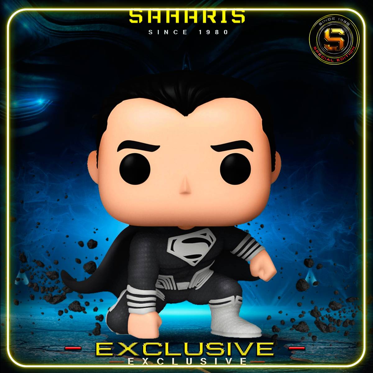 FUNKO POP DC MOVIES ZS JUSTICE LEAGUE SUPERMAN 1127 EXCLUSIVO SAHARIS