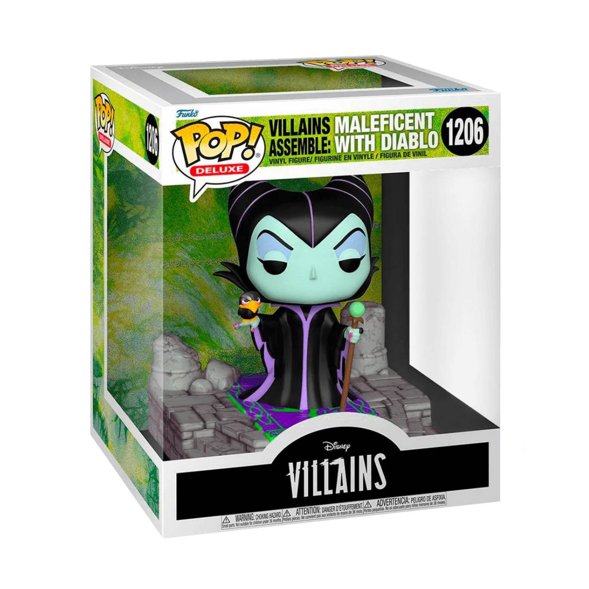 FUNKO POP DELUXE DISNEY VILLAINS ASSEMBLE MALEFICENT WITH DIABLO 1206