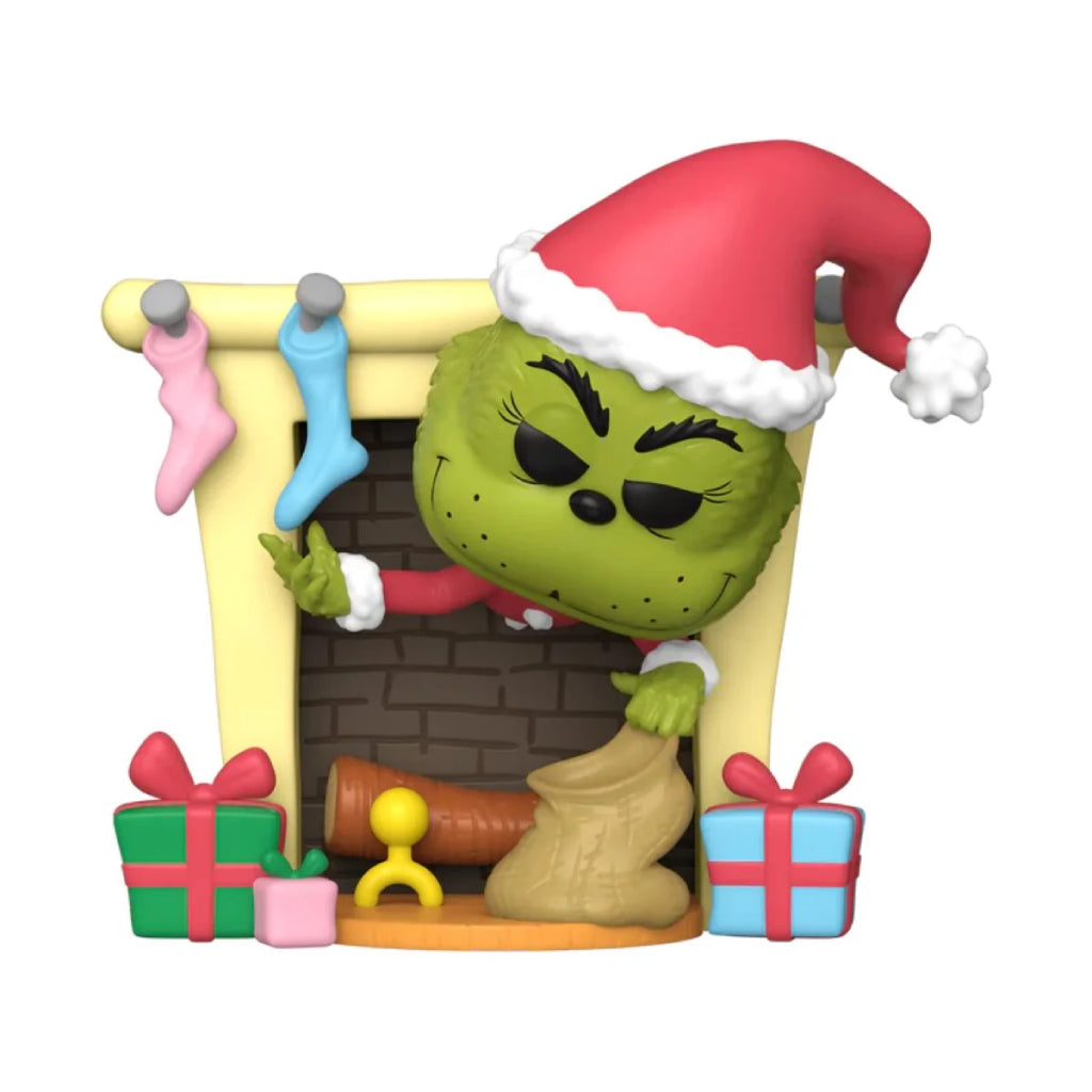 FUNKO POP DELUXE MOVIES HOW THE GRINCH STOLE CHRISTMAS GRINCH WITH BAG 35