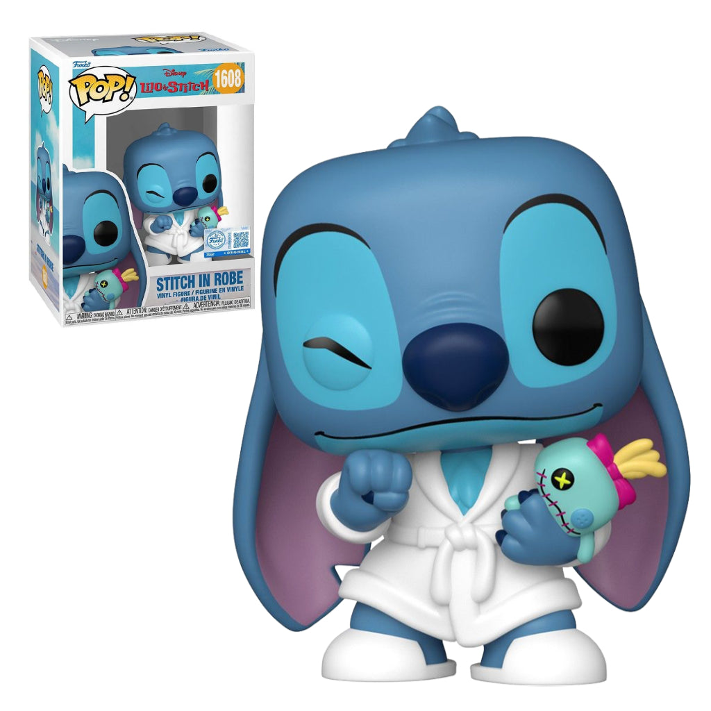 FUNKO POP DISNEY LILO AND STITCH STITCH IN ROBE 1608