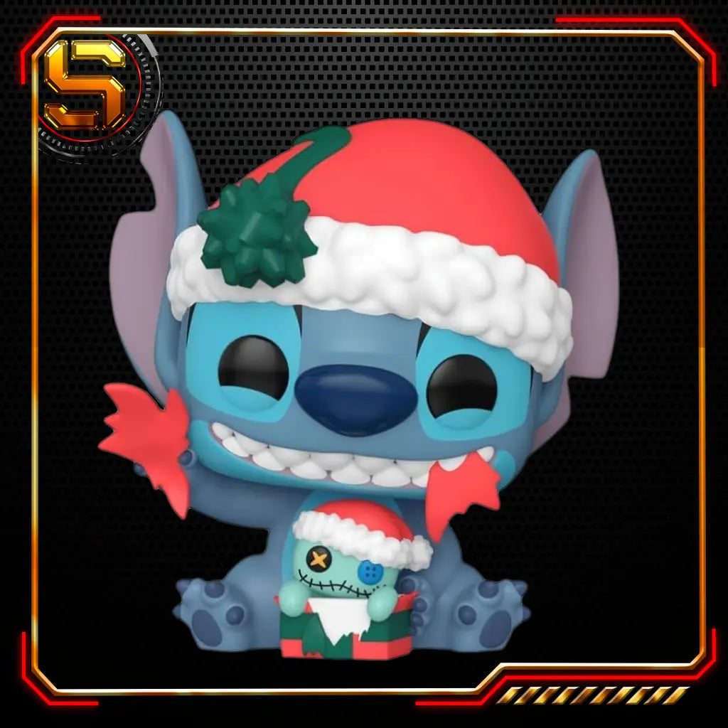 FUNKO POP DISNEY LILO AND STITCH STITCH UNWRAPPING GIFT 1522