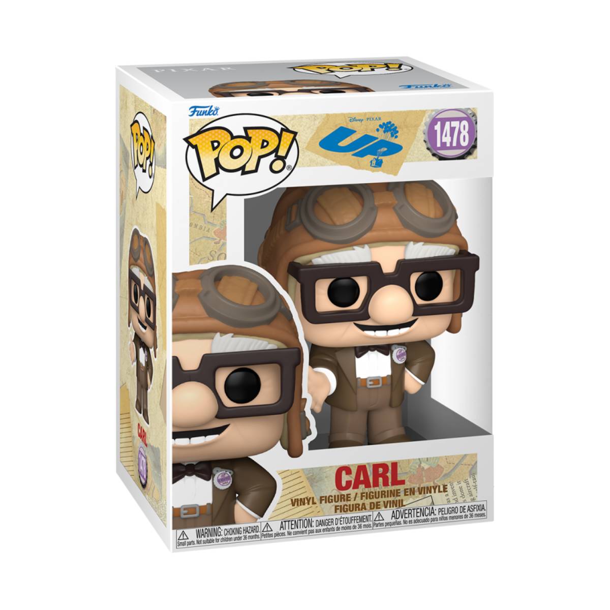 FUNKO POP DISNEY UP CARL 1478