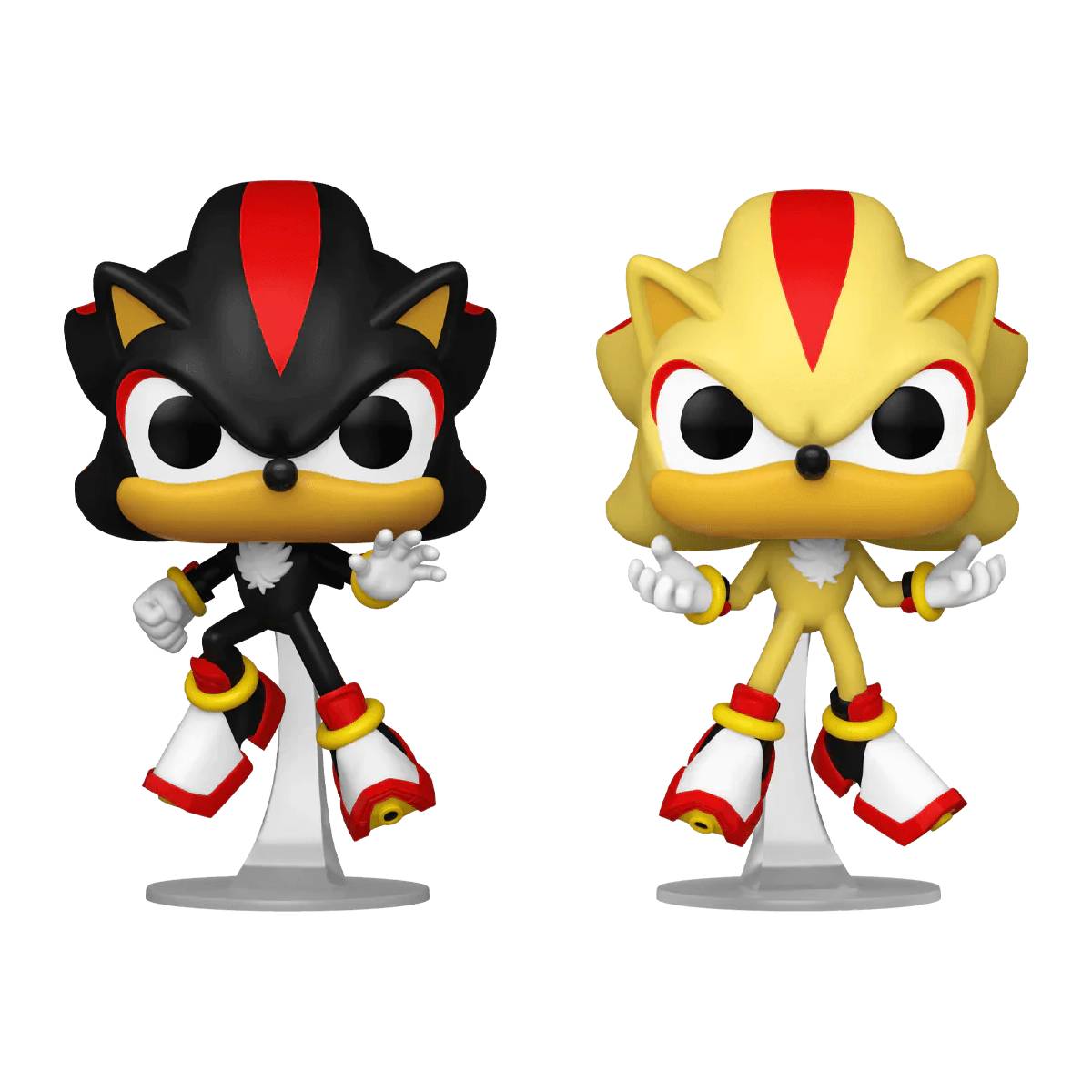 FUNKO POP GAMES SONIC THE HEDGEHOG SHADOW AND SUPER SHADOW 2 PACK GW