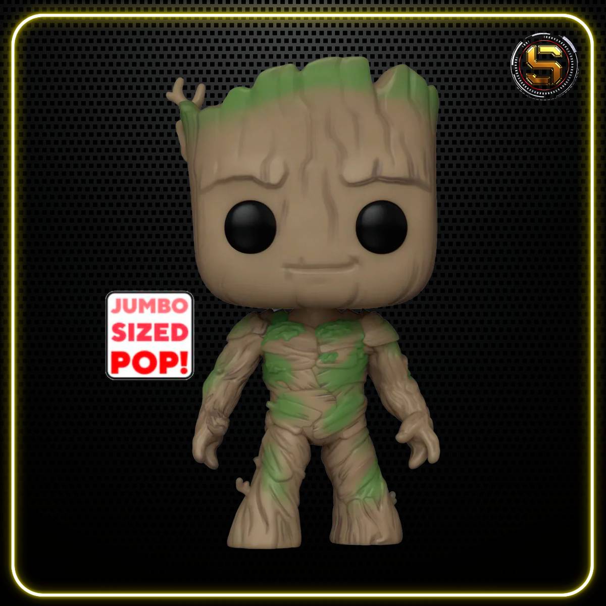 FUNKO POP JUMBO MARVEL STUDIOS GUARDIANS OF THE GALAXY GROOT 1203