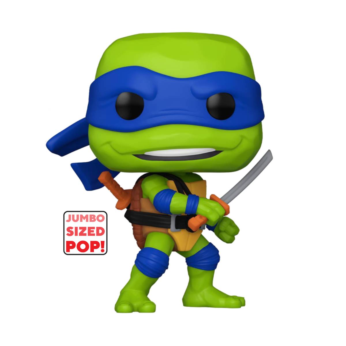 FUNKO POP JUMBO MOVIES TMNT MUTANT MAYHEM LEONARDO 1402