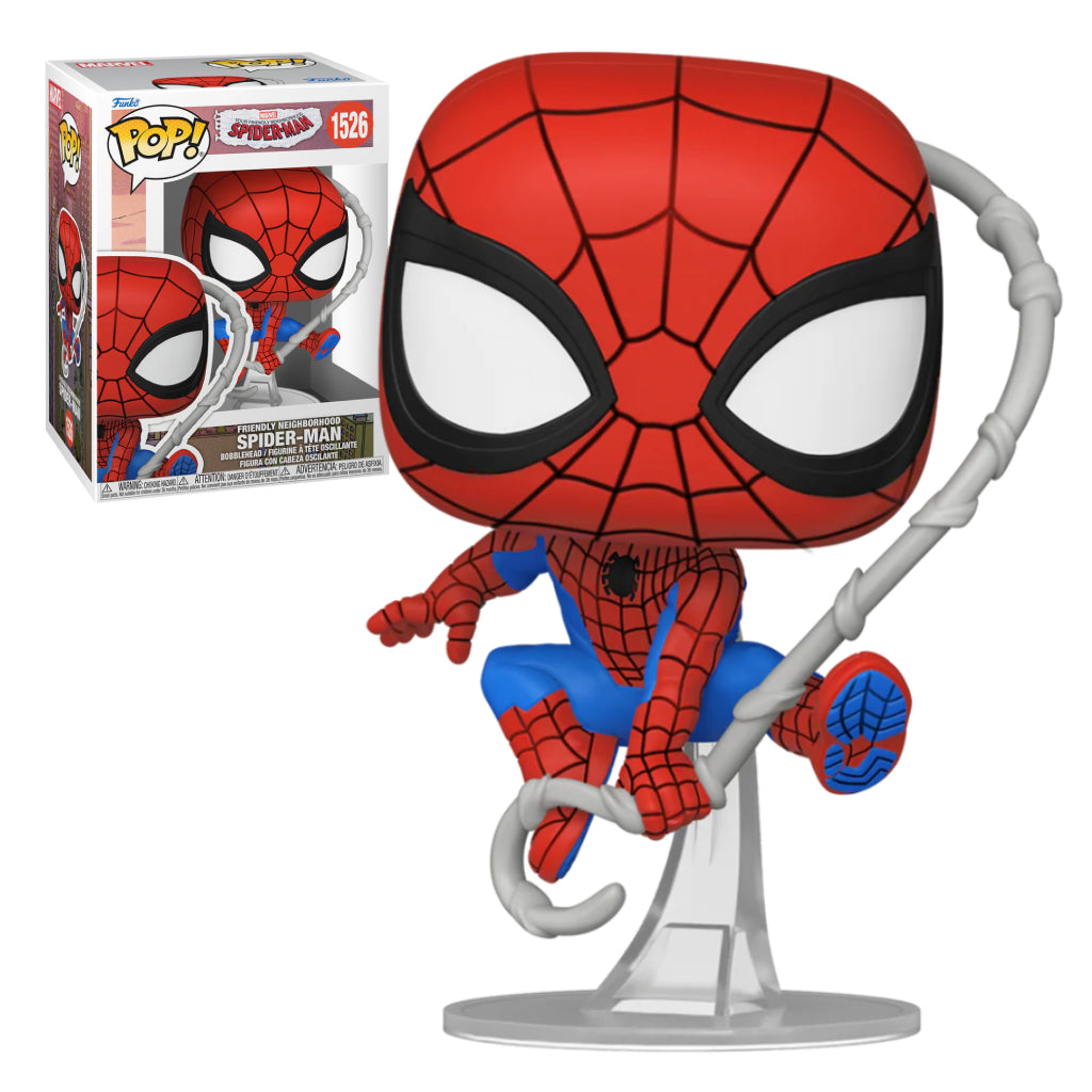 FUNKO POP MARVEL ANIMATION FRIENDLY NEIGHBORHOOD SPIDERMAN (FINAL SUIT) 1526