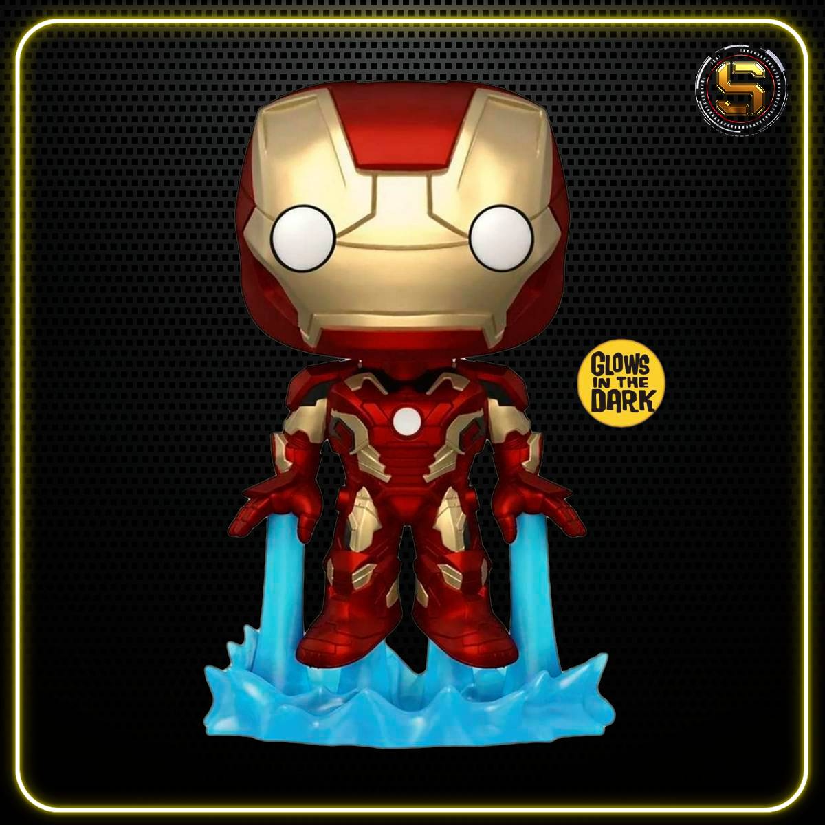 Iron Man Mark 43 (10-Inch Jumbo)(Glow in the Dark) Avengers Age of Ultron  Marvel Funko Pop 962 Special Edition Exclusive
