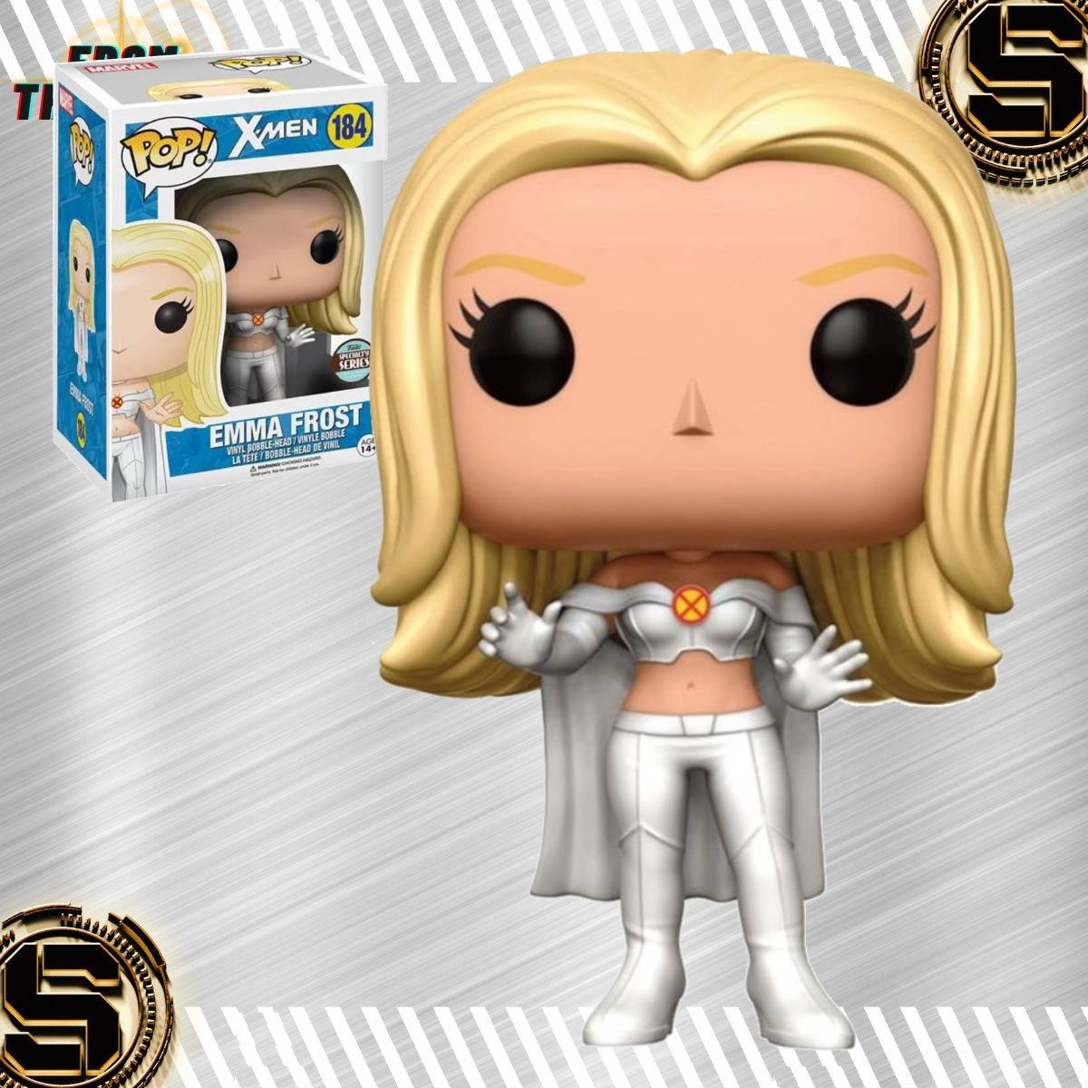 FUNKO POP MARVEL COMICS X-MEN EMMA FROST 184 SS