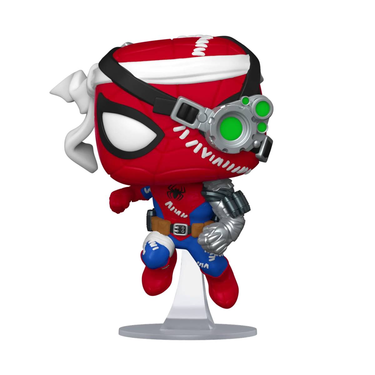 FUNKO POP MARVEL SPIDERMAN CYBORG SPIDERMAN 723 EXCLUSIVO SAHARIS