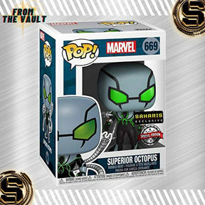 FUNKO POP MARVEL SPIDERMAN SUPERIOR OCTOPUS 669 EXCLUSIVO SAHARIS